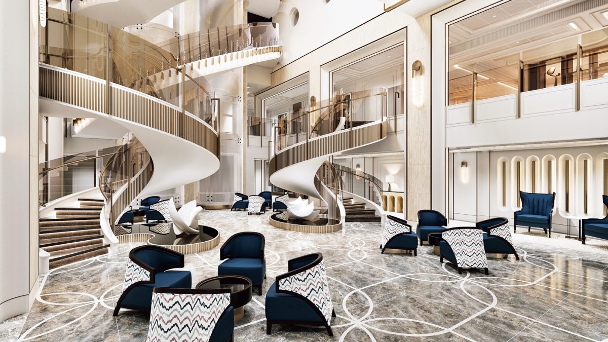 「セブンシーズ プレステージ」のアトリウム