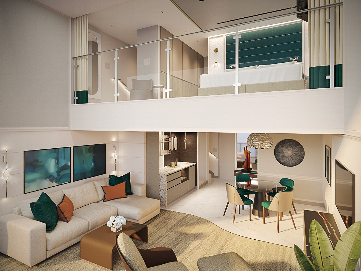 「セブンシーズ プレステージ」のグランドロフトスイート