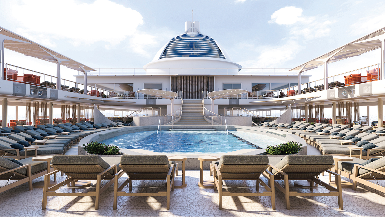 「セブンシーズ プレステージ」のプール