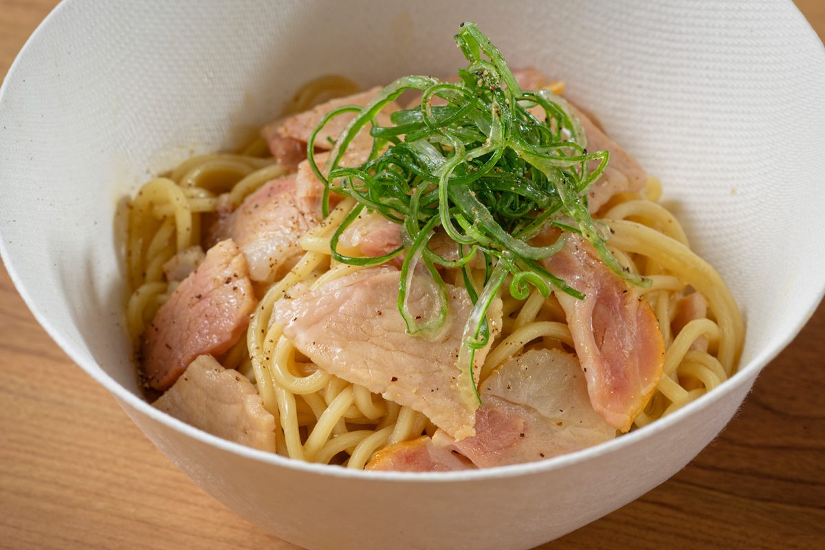 地鶏の鶏油まぜそば（醤油）／Ramen Break Beats