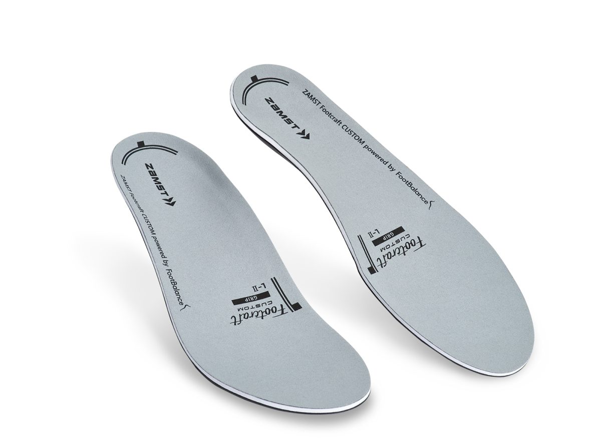 ザムストのカスタムインソール「Footcraft CUSTOM GRIP」