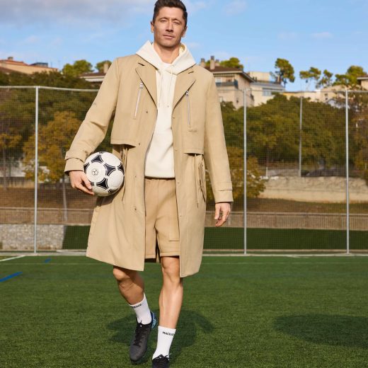 世界屈指のストライカー、ロベルト・レヴァンドフスキが選ぶ装い。マッカージュ最新コレクション