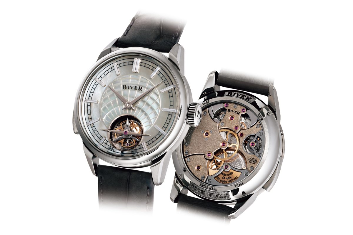 ビバー「キャリオン・トゥールビヨン・マザーオブパール」