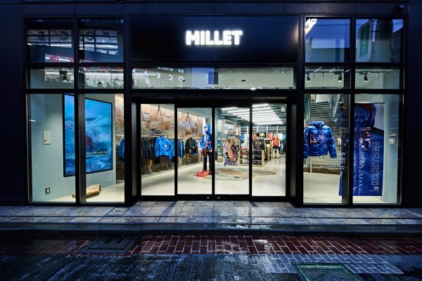 「MILLET BRAND STORE TOKYO SHIBUYA」