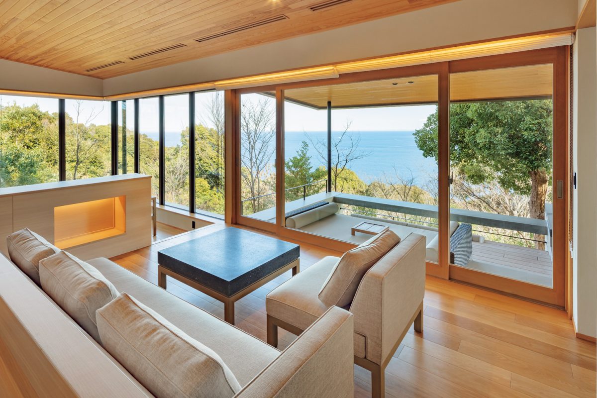 「無為自然-ATAMI-」のヴィラ