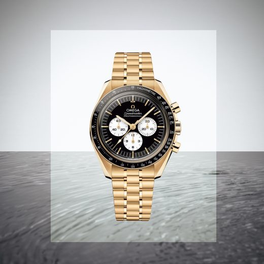 オメガ「スピードマスター ムーンウォッチ ブラック ホワイト」