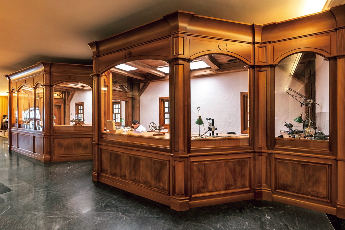 パテック フィリップミュージアムの工房