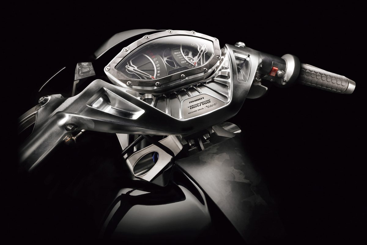 リシャール・ミル「RMB01」のメーター類