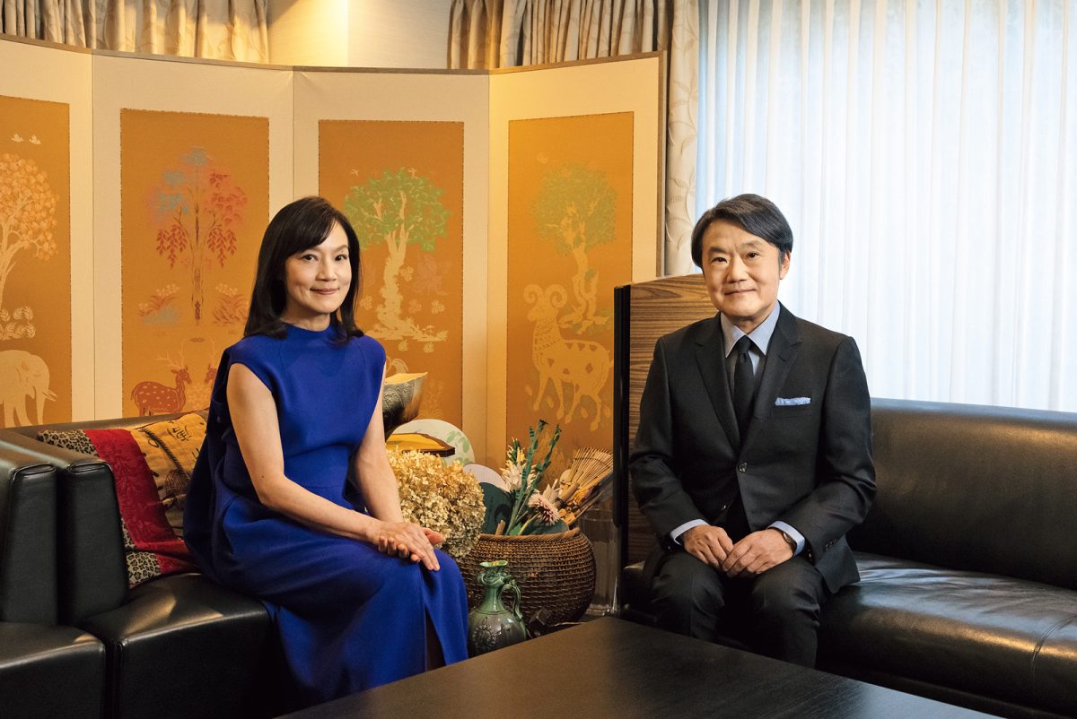 千住真理子さんと千住明氏