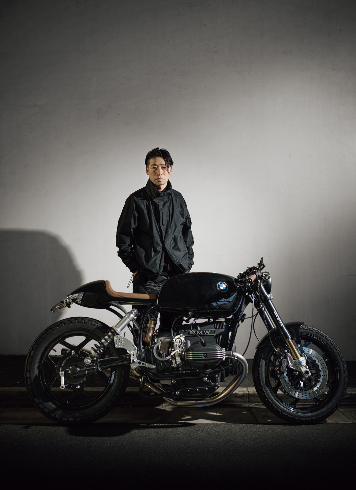 バイクと谷尻誠氏