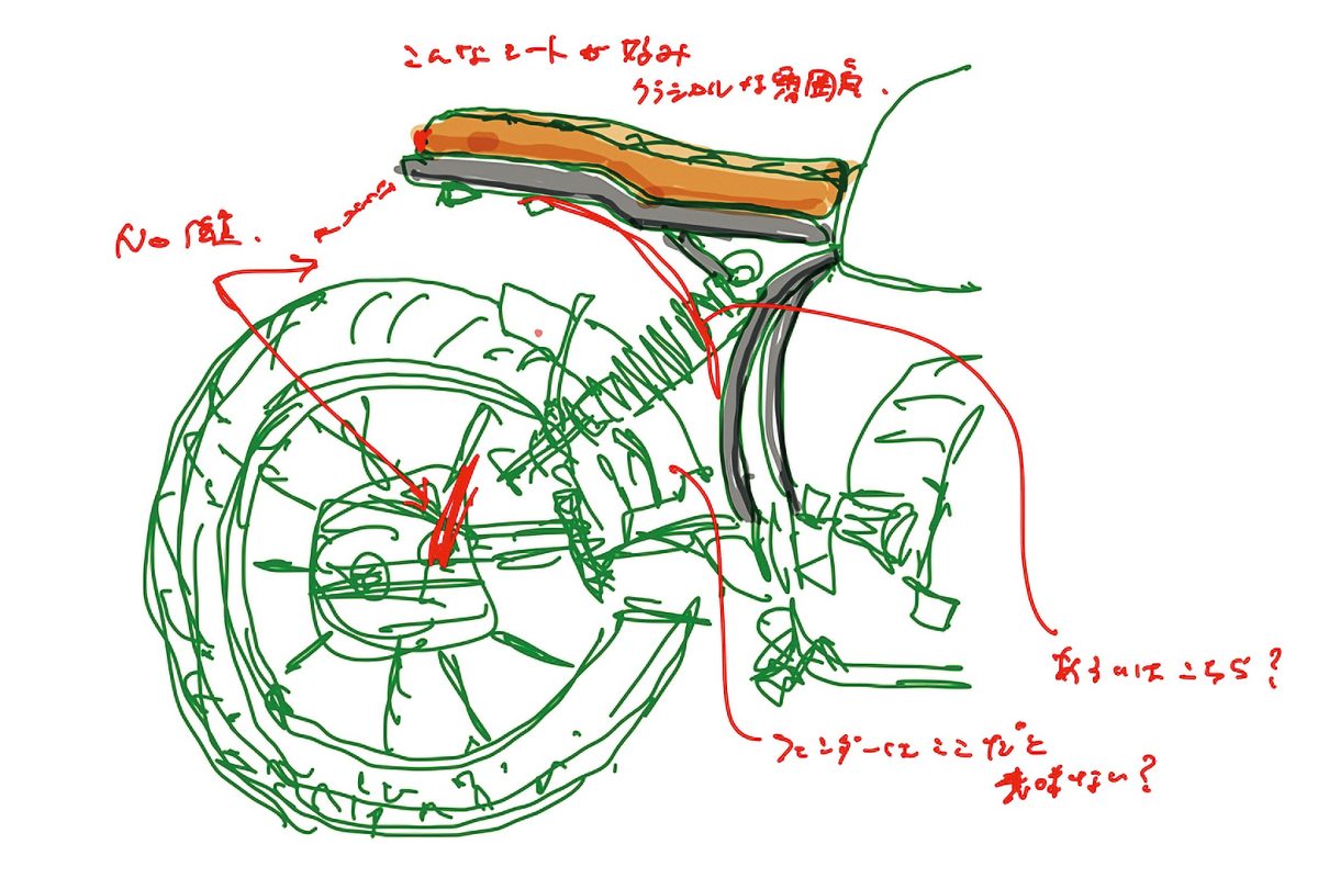 谷尻氏のスケッチ