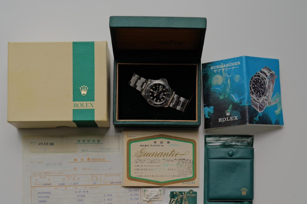 ロレックス「サブマリーナーデイト Ref.1680」