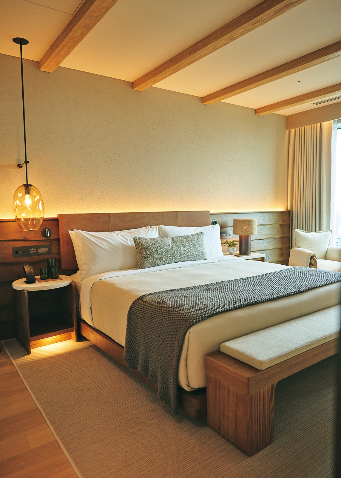 「1 Hotel Tokyo」のベッドルーム