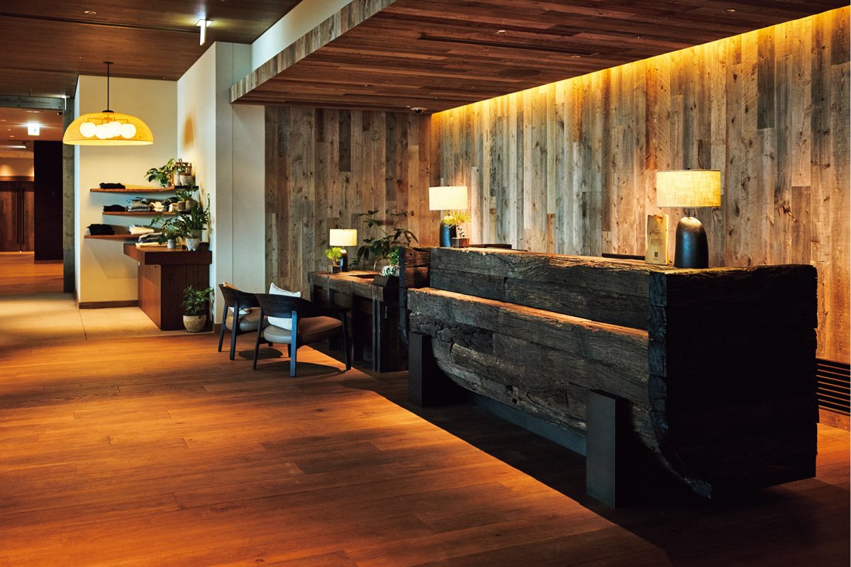 「1 Hotel Tokyo」のレセプション