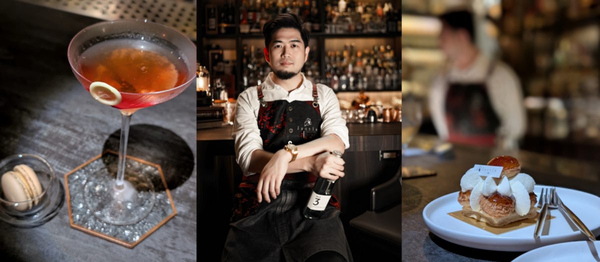 スイーツショップのなかに現れるオーセンティックバー「JustIn」