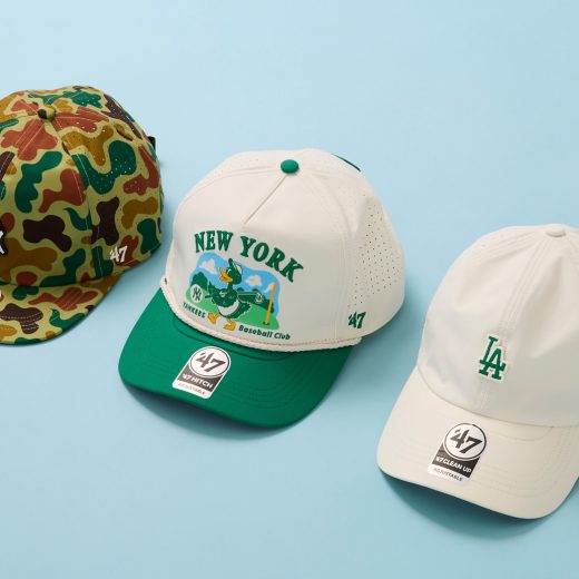 フォーティーセブン初のゴルフキャップ。接触冷感素材で酷暑のラウンドを快適に