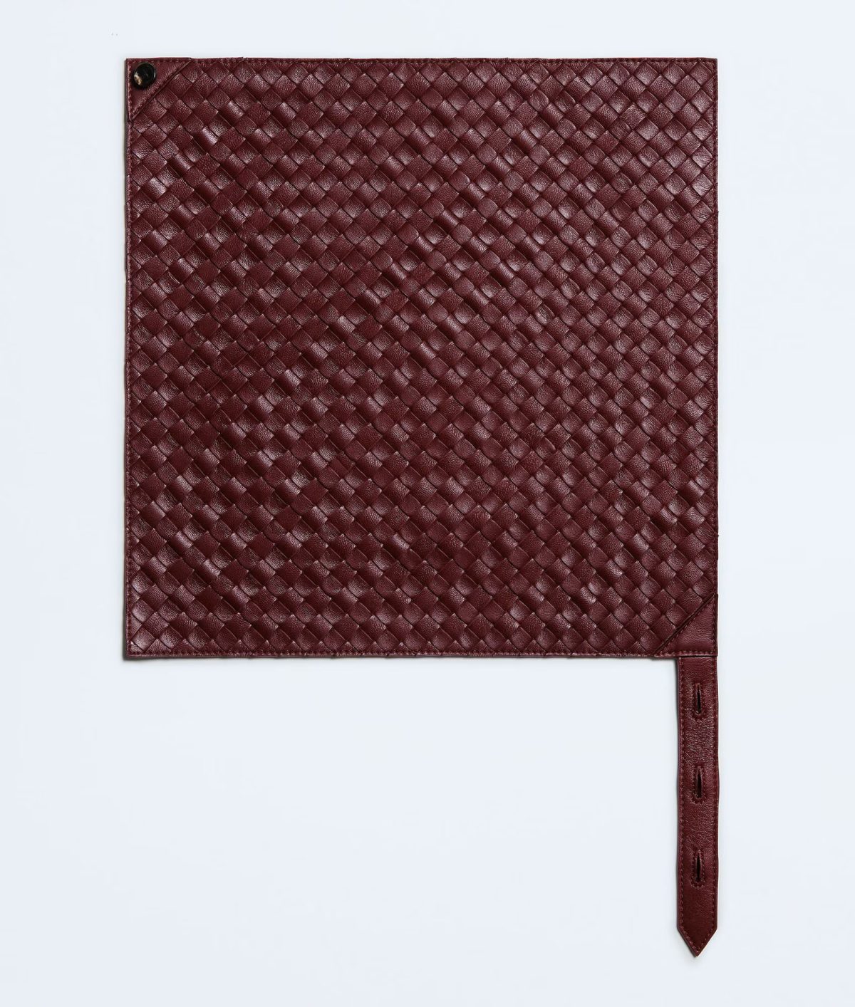 ボッテガ・ヴェネタのレザーバンダナ