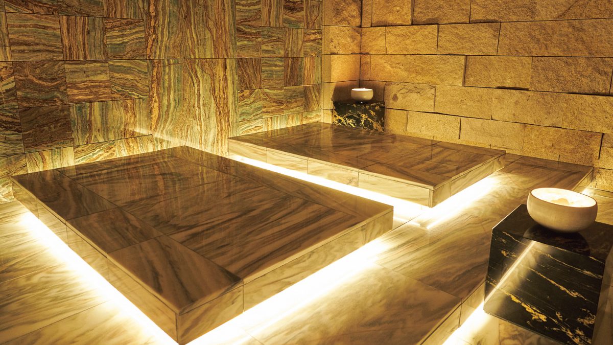 「ESPACIO SPA」の岩盤浴