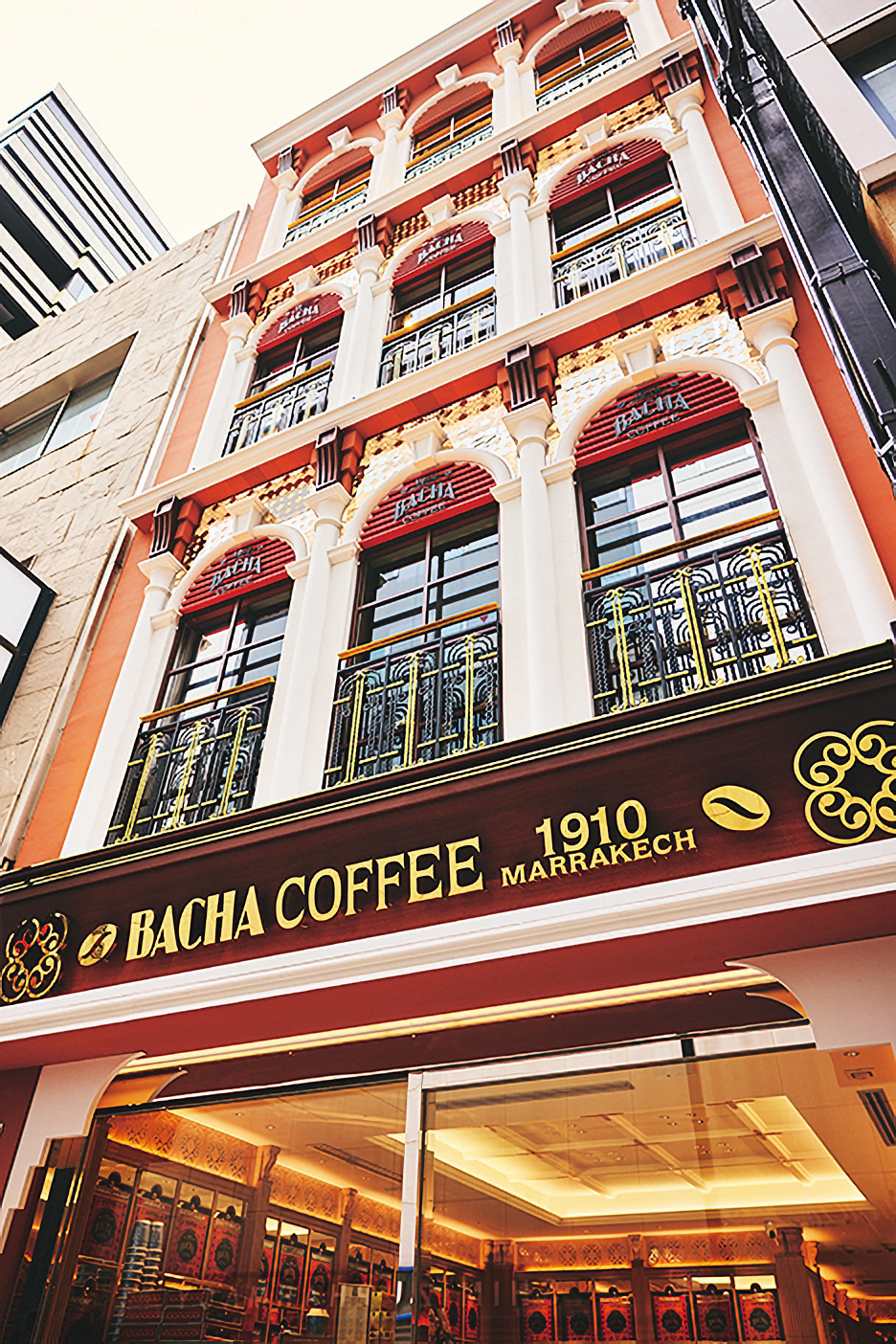 「Bacha Coffee 銀座」の外観