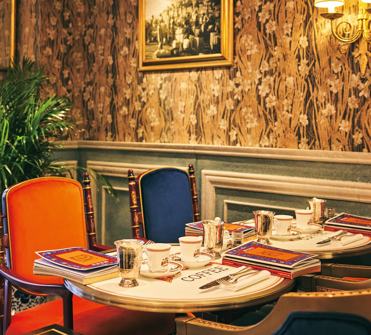 「Bacha Coffee 銀座」の店内