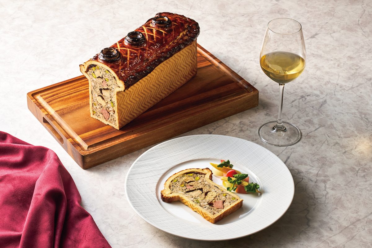 セント レジス ホテル 大阪｜ブラッスリー「RÉGINE」の特製パテ・アンクルート