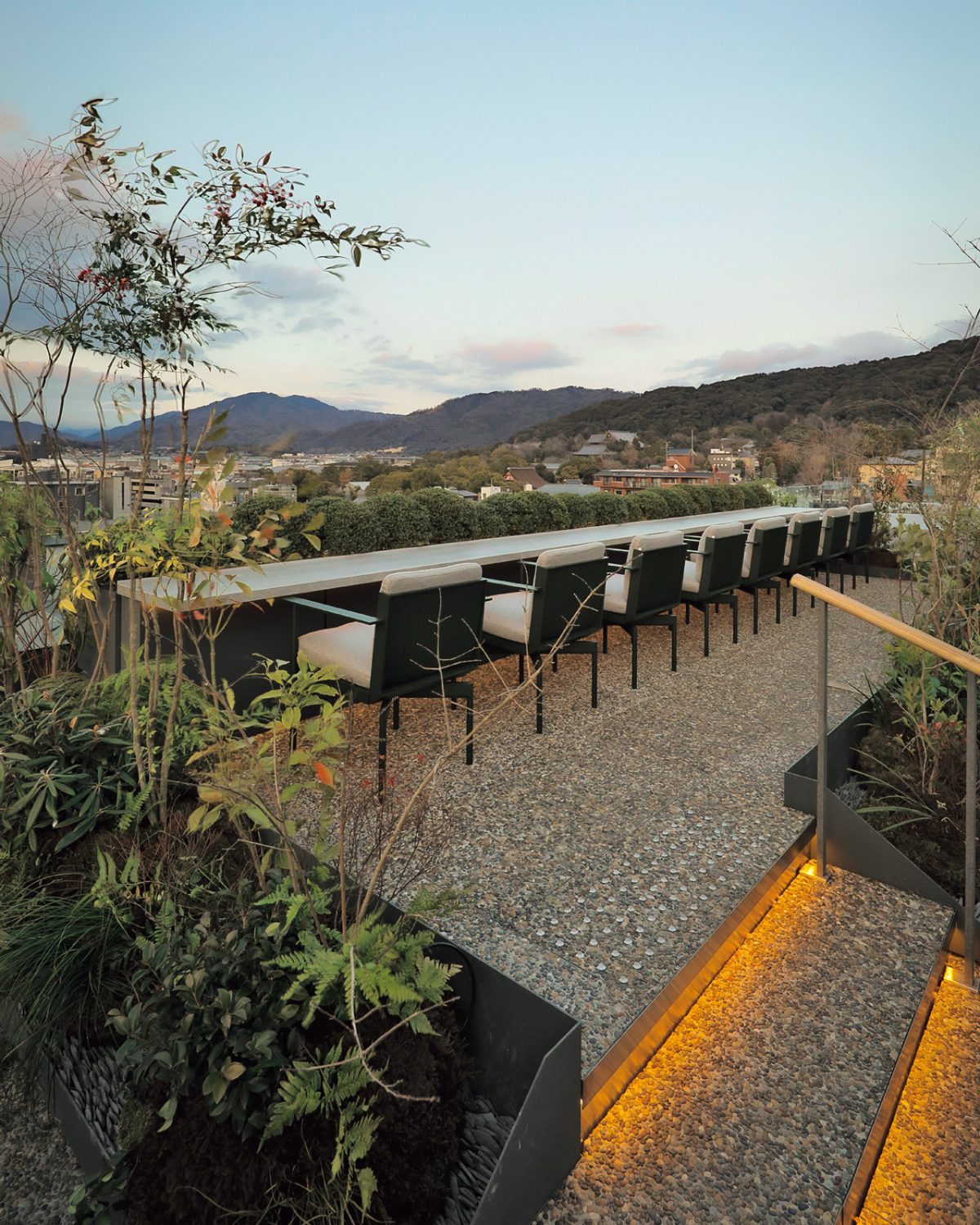 「帝国ホテル 京都」のザ ルーフトップ