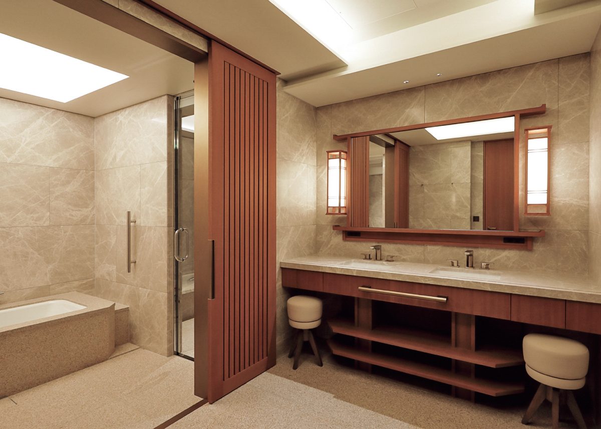 「帝国ホテル 京都」のバスルーム