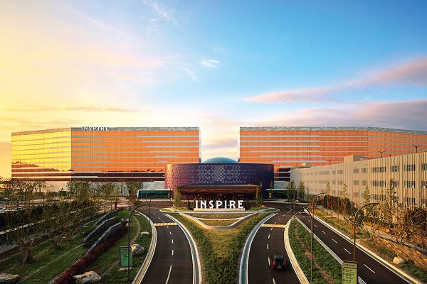 インスパイア・エンターテインメント・リゾートの外観