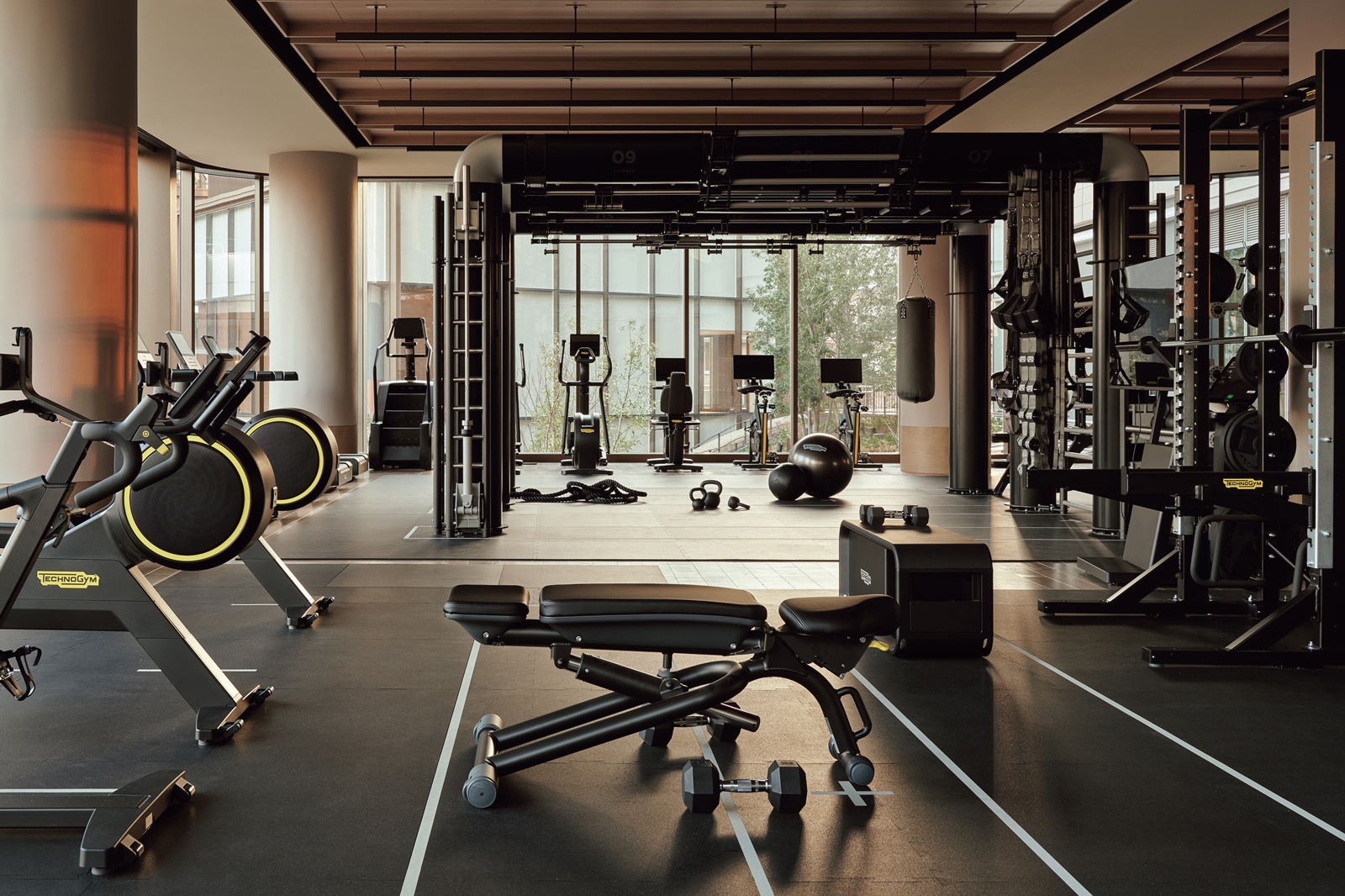 ジャヌ東京「ジャヌ ウェルネス」のジム