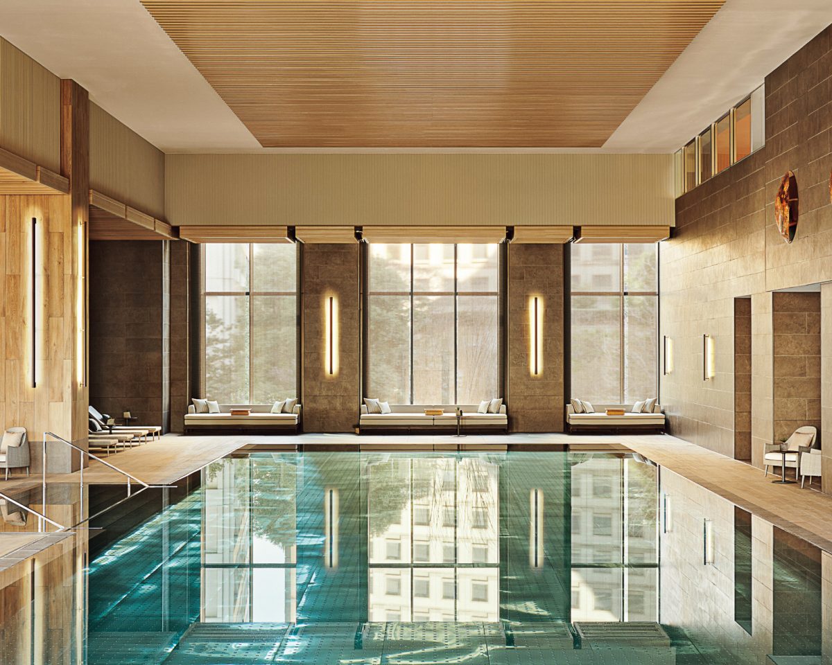 ジャヌ東京「ジャヌ ウェルネス」のプール