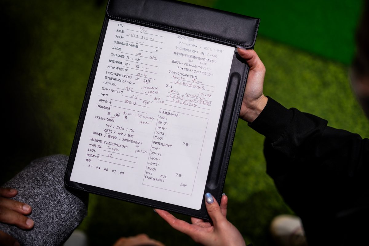 TaylorMade Fitting Lab Tokyoのフィッティング体験