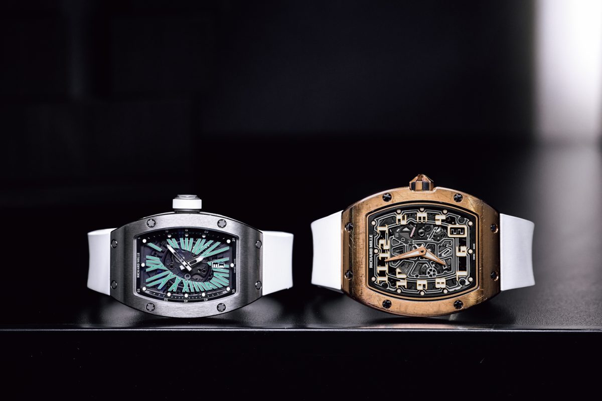 「RM 007 オートマティック」と「RM 67-01 オートマティック エクストラフラット」