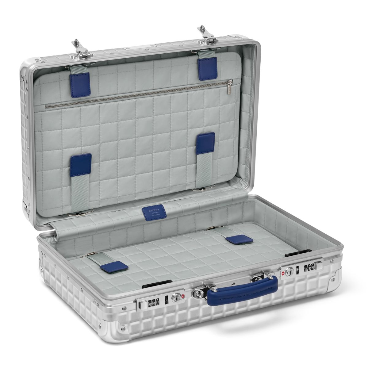 リモワの限定コレクション「クラシック アルミニウム グリッド」／ハンドキャリーケース