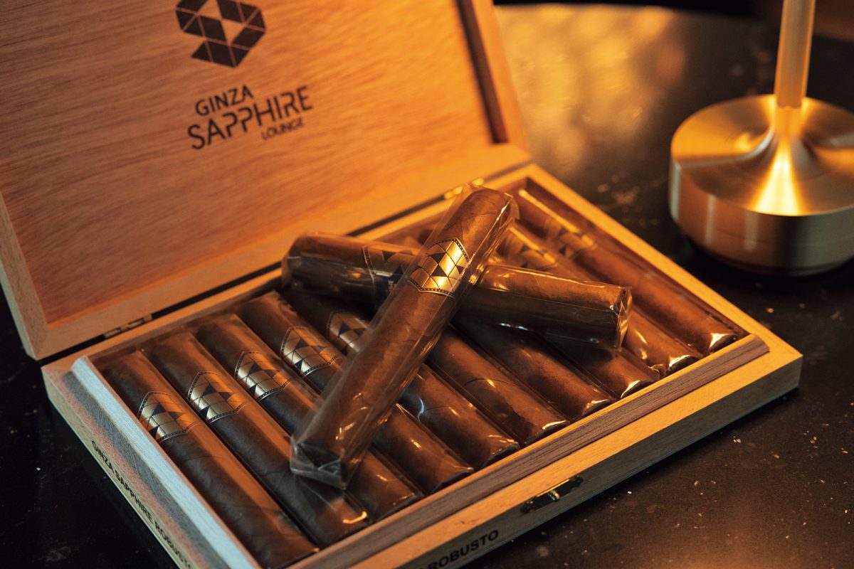 「Ginza Sapphire Lounge」のシガー