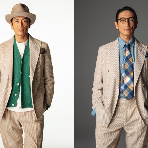 伊勢谷友介×大久保篤志の着こなし8選