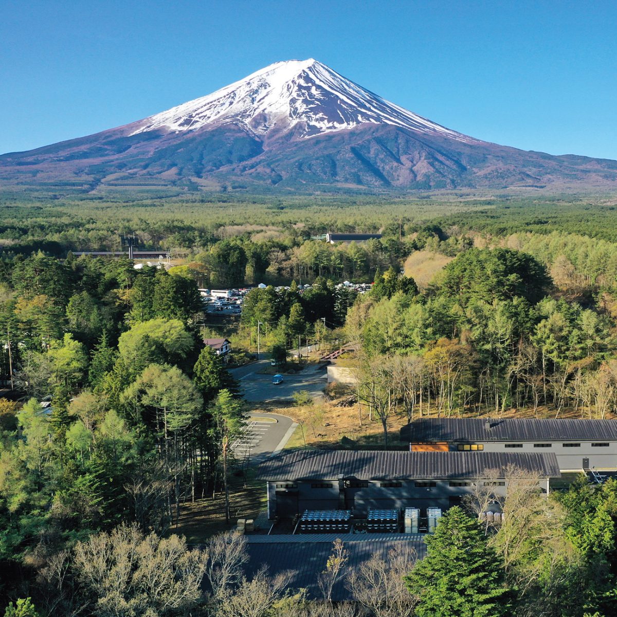 富士山麓のロケーション