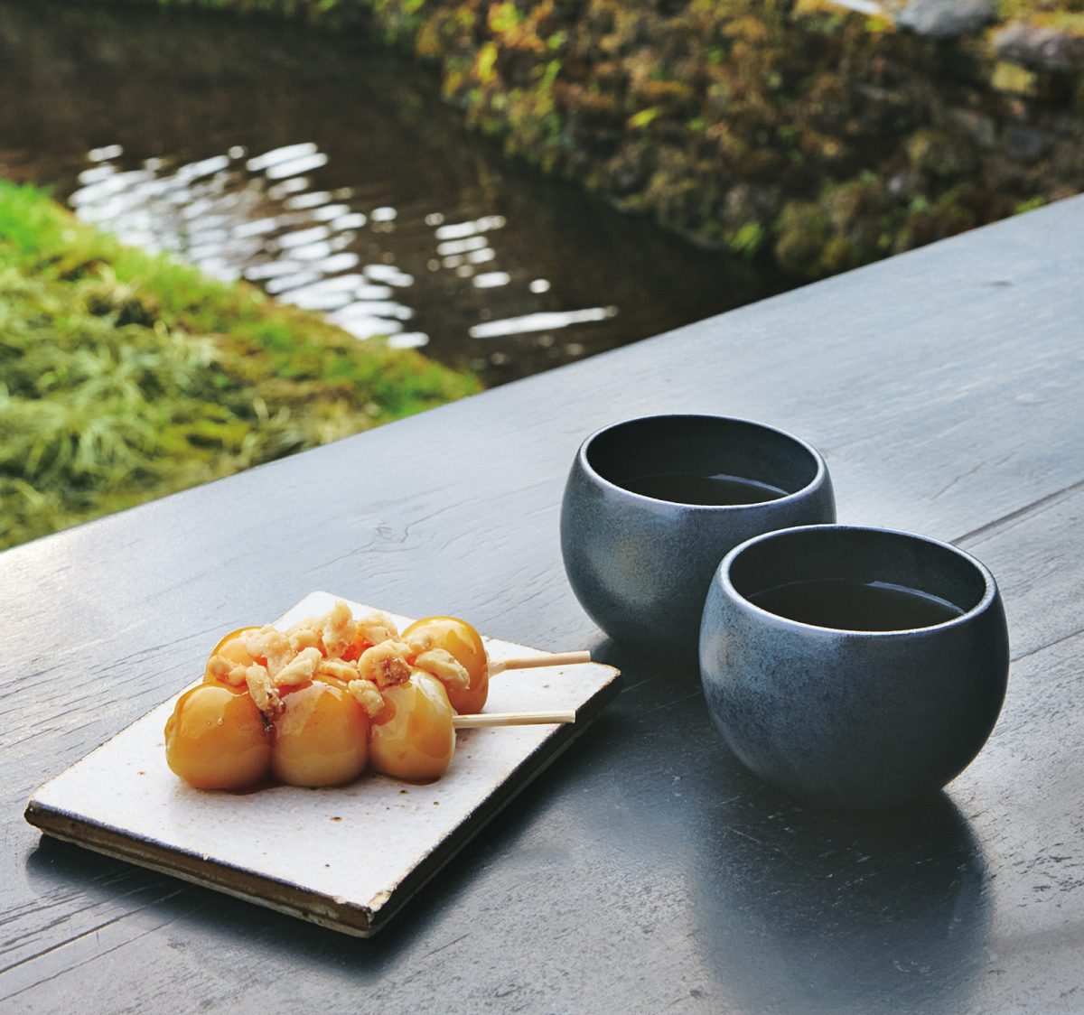 「星のや軽井沢」の茶菓子
