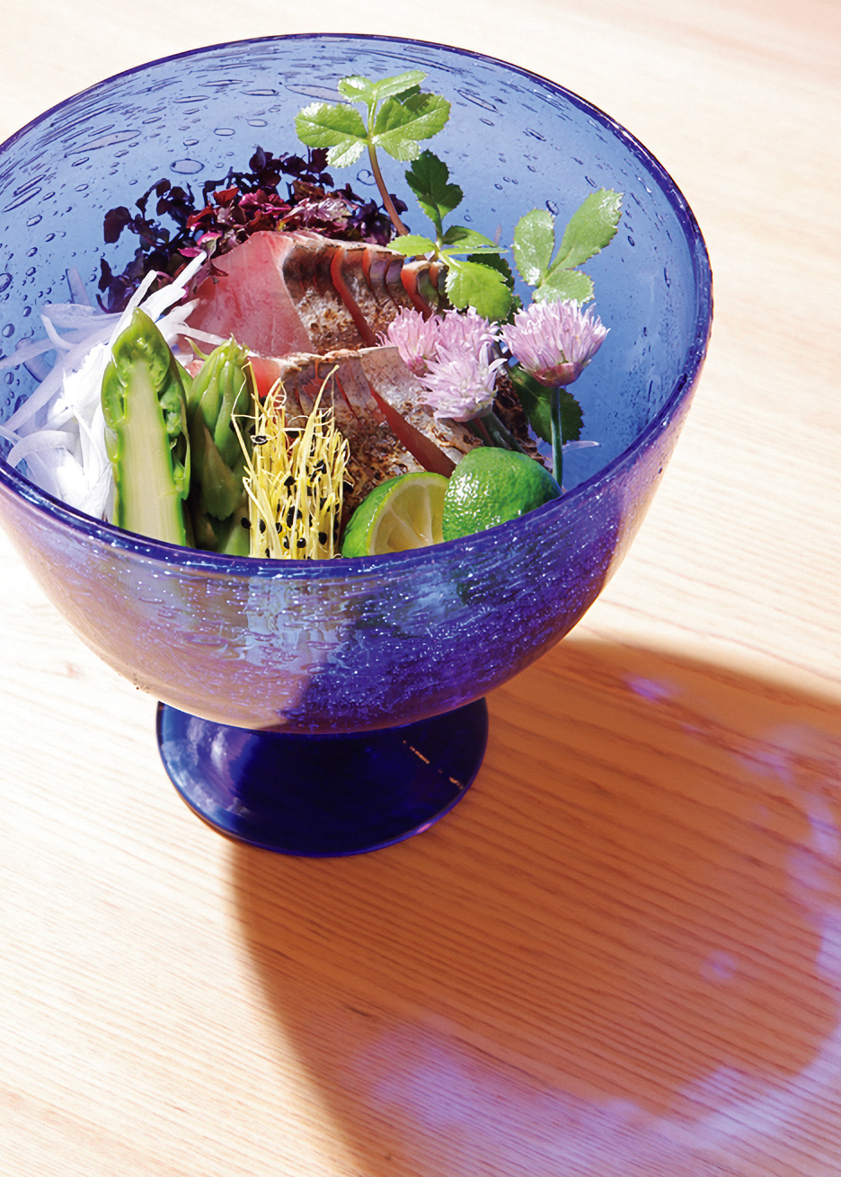 「研野」の鰹のたたき