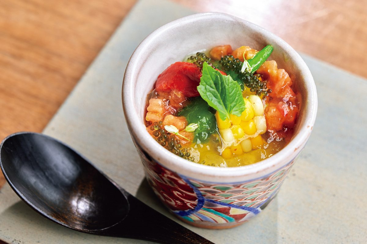 「無彩庵 池田」の料理