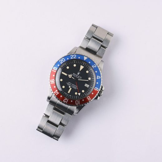 ロレックス「GMTマスター Ref.1675」“ラディアルダイヤル”