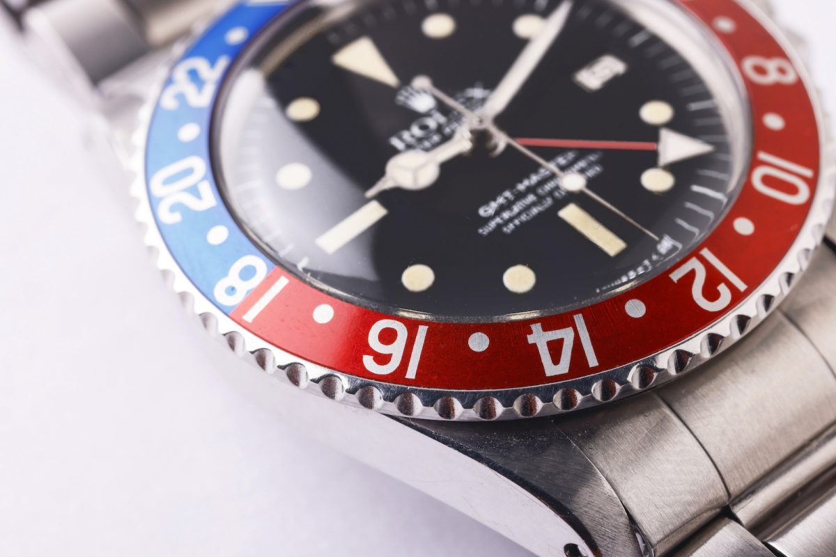 ロレックス「GMTマスター Ref.1675」“ラディアルダイヤル”