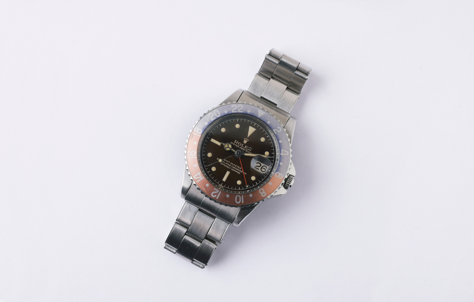 1960年製1650万円、ロレックス「GMTマスター」非常に綺麗な