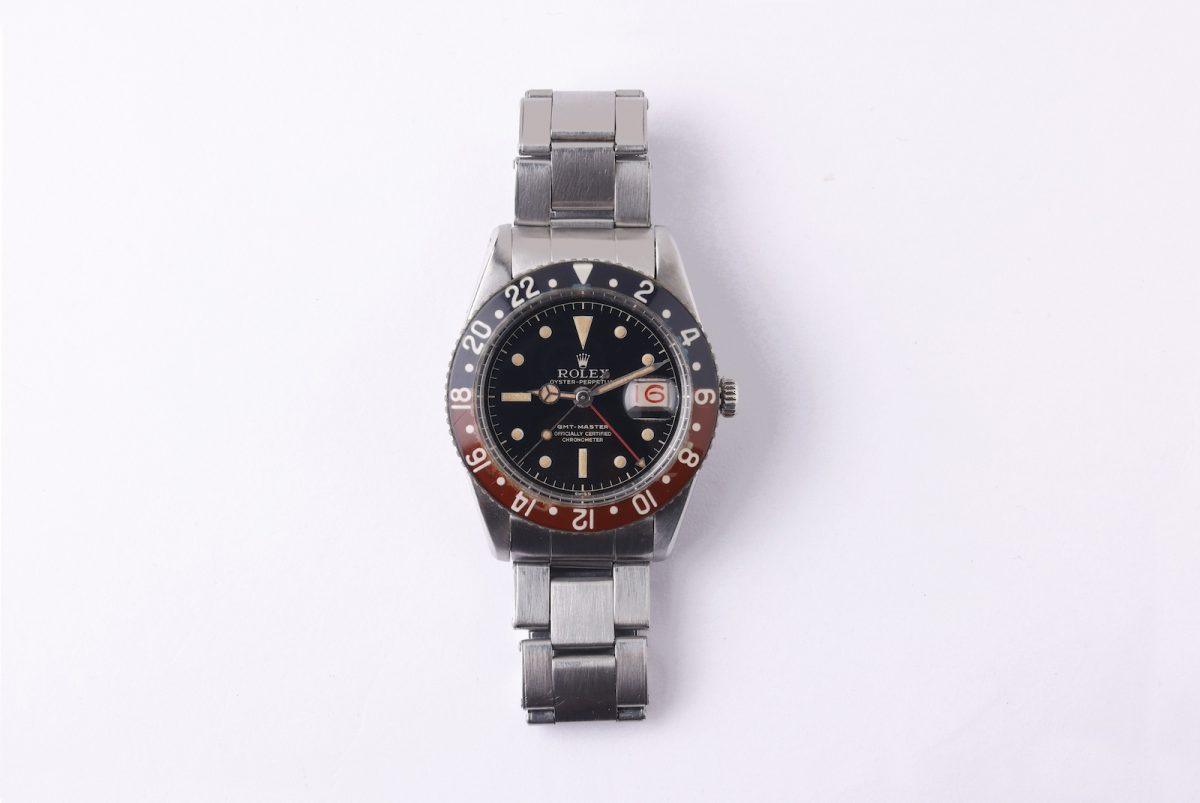 ロレックス「GMTマスター Ref.6542」（1958年製）
