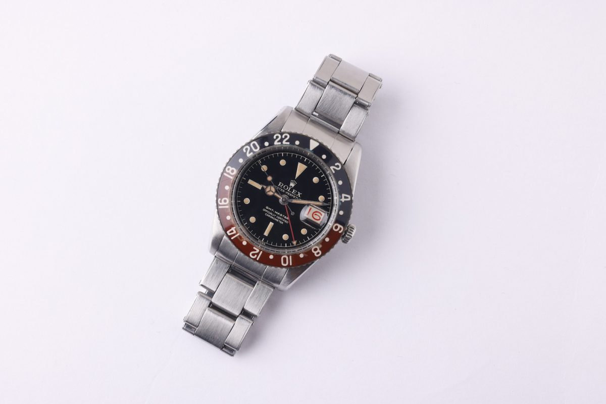 ロレックス「GMTマスター Ref.6542」（1958年製）