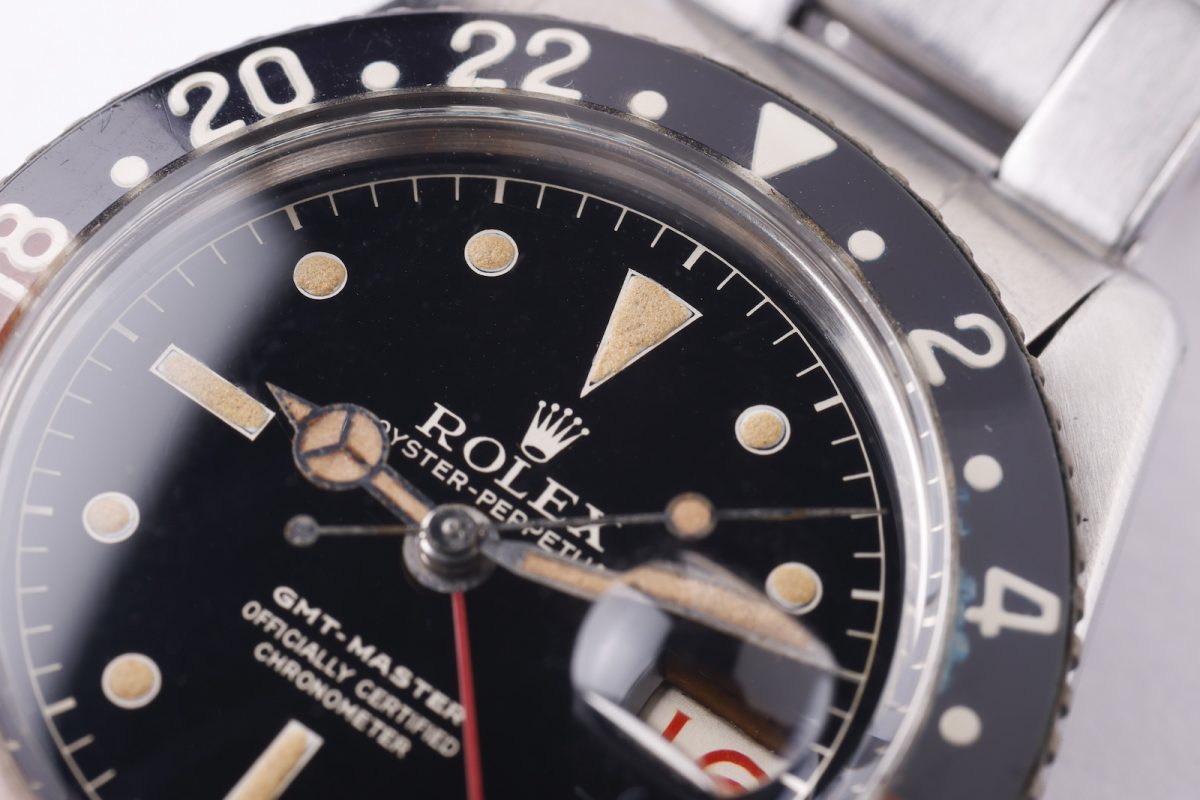 ロレックス「GMTマスター Ref.6542」（1958年製）