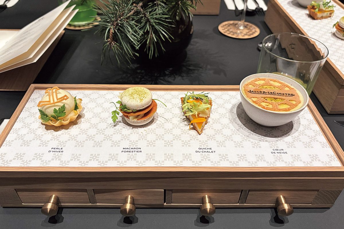 ジャガー・ルクルトの美食体験