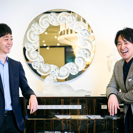 ラリック ジャパン代表取締役社長の木村祐介氏と、TripClip共同創業者／CEOの布施佑亮氏