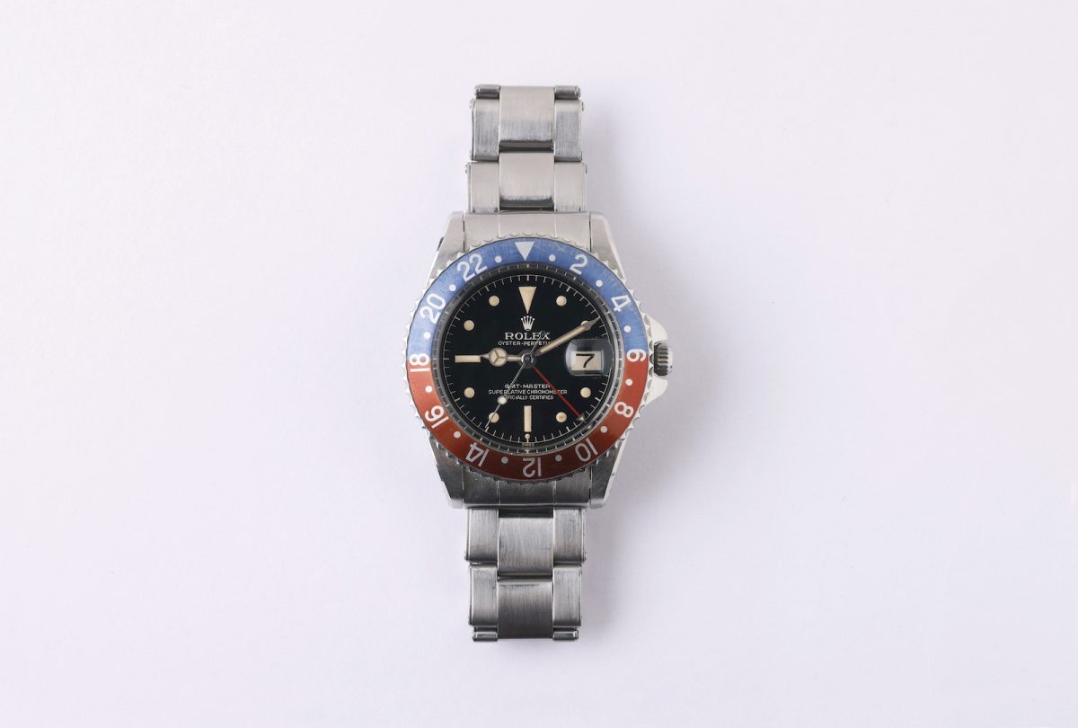 ロレックス「GMTマスター Ref.1675」（1961年製）