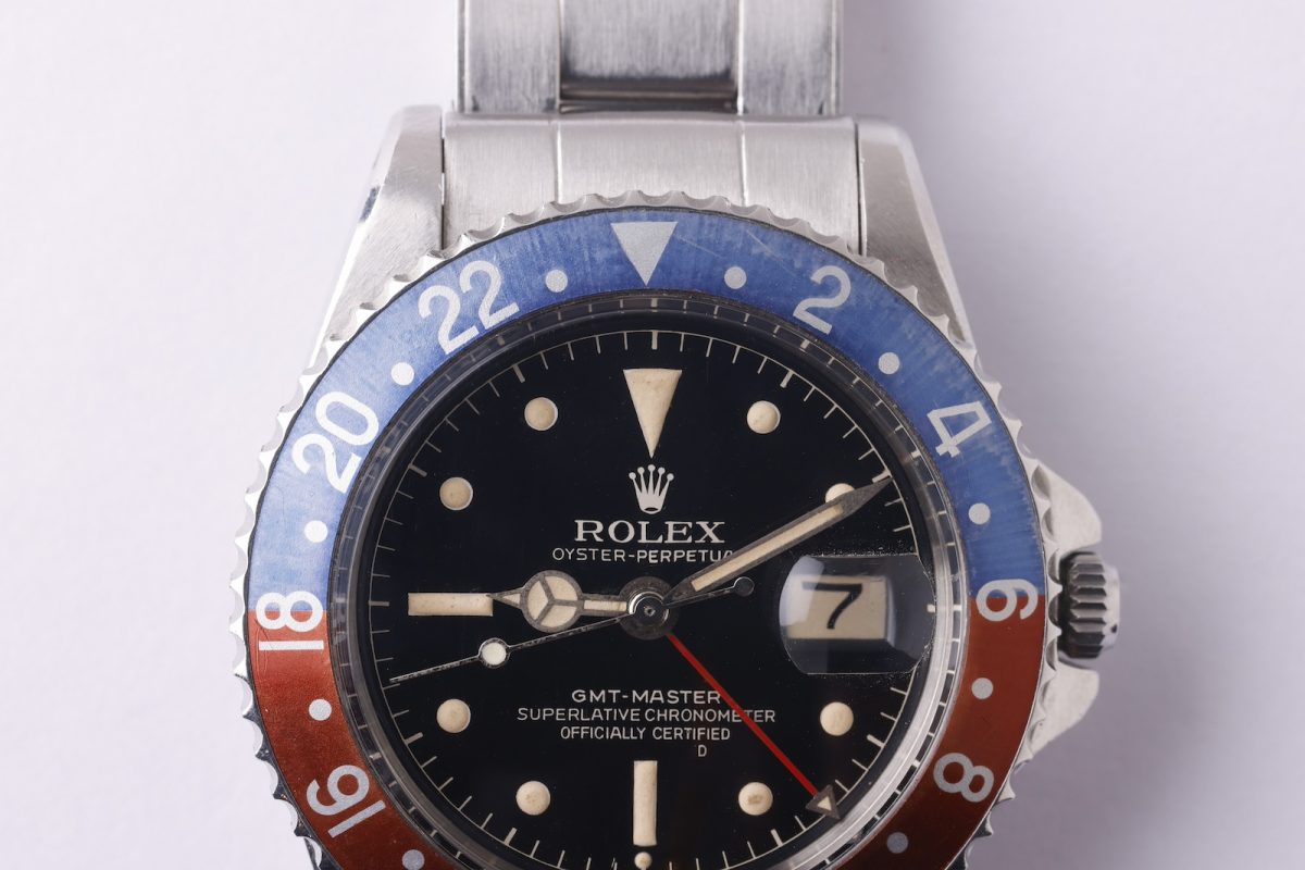 ロレックス「GMTマスター Ref.1675」（1961年製）