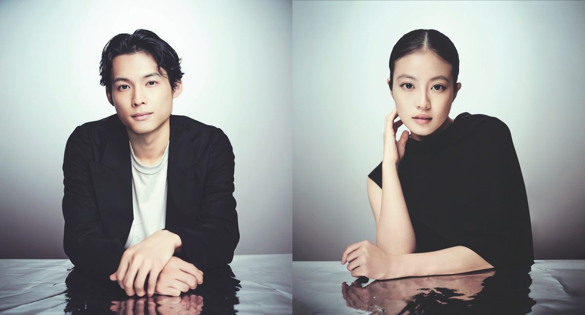 東野圭吾原作の映画『白鳥とコウモリ』に出演する(左)松村北斗・(右)今田美桜